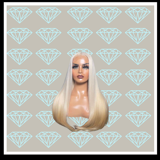 Platinum Blonde 13x6 Frontal Wigs